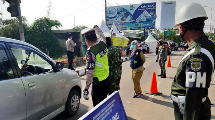 Korlantas akan memberlakukan penyekatan untuk mencegah pemudik. (Foto: PMJ News).