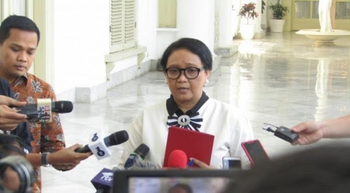 Menteri Luar Negeri RI, Retno Marsudi saat memberikan keterangan. (Foto: PMJ News/Kemlu).