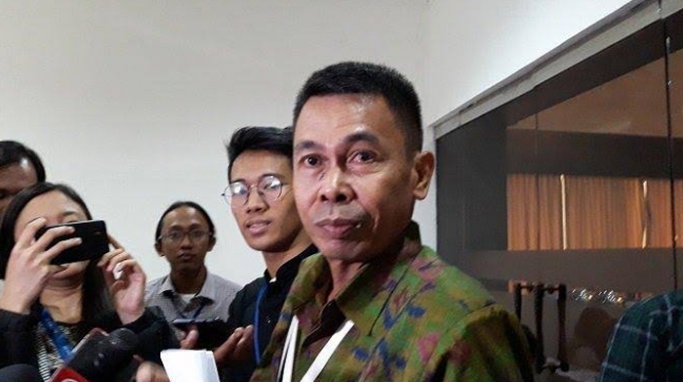 Ketua KPK Sementara, Nawawi Pomolango saat memberikan keterangan pers. (Foto: PMJ News/Dok KPK)