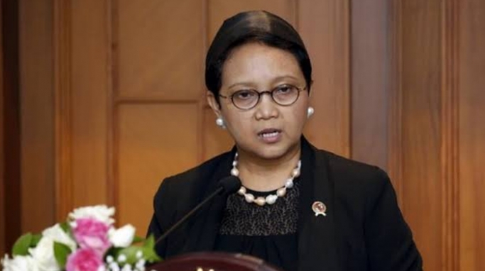 Menteri Luar Negeri RI, Retno Marsudi saat memberikan keterangan. (Foto: PMJ News/Kemlu).