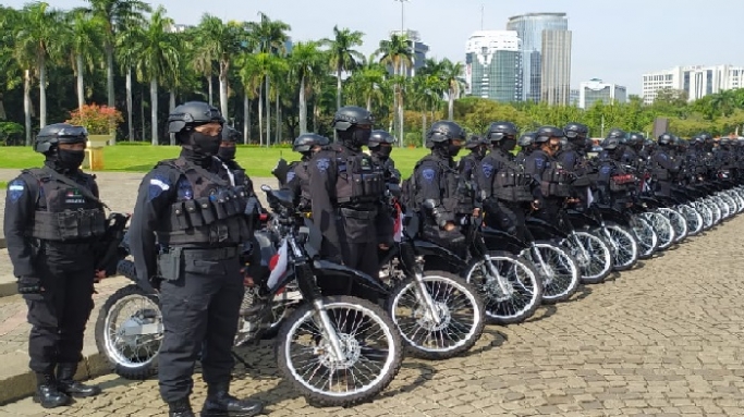 pengamanan demo istana 1