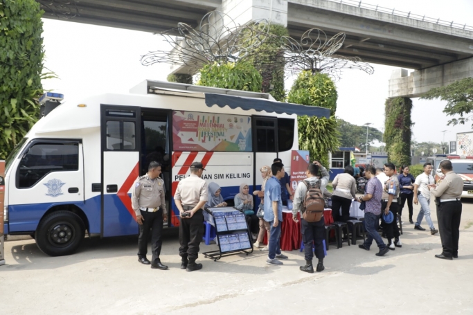 Pelayanan SIM Keliling Polda Metro Jaya dibuka di empat lokasi. (Foto: PMJ/TMC Polda Metro