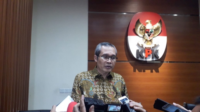 Wakil Ketua KPK Alexander Marwata di gedung KPK