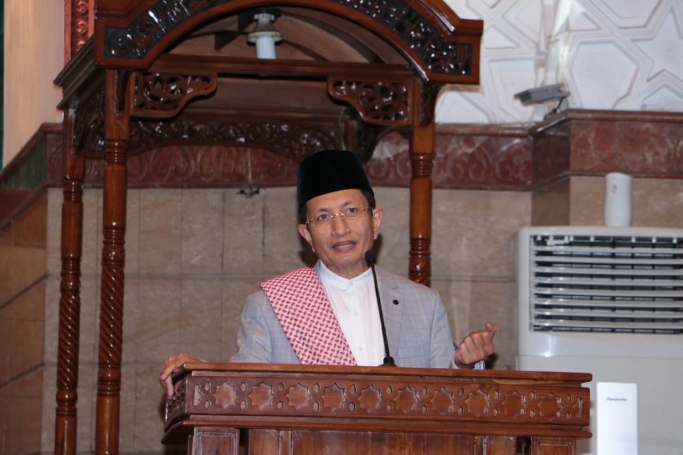 Imam Besar Masjid Istiqlal, KH Nasaruddin Umar. (Foto: Dok PMJ News)