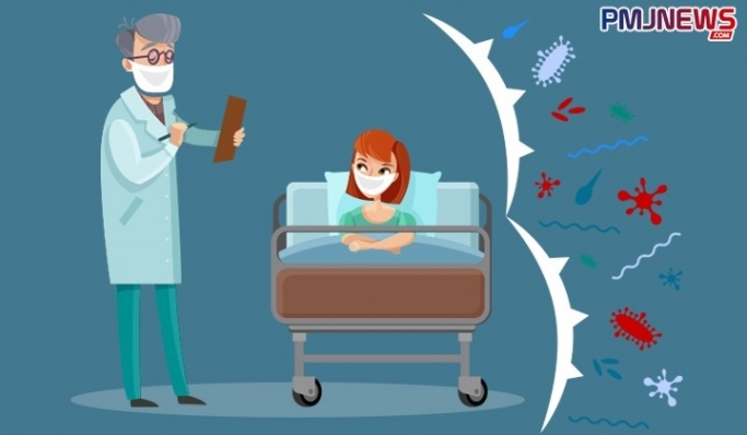 Ilustrasi pasien Covid-19 yang dinyatakan sembuh. (Foto: PMJ News/Hadi)