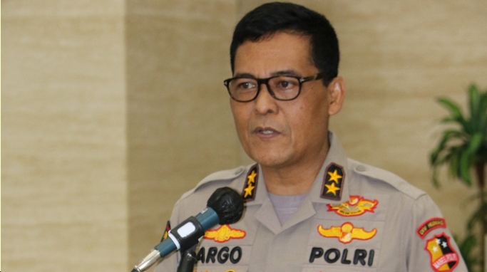 Kadiv Humas Polri Irjen Pol Argo Yuwono saat memberikan keterangan. (Foto: PMJ News)
