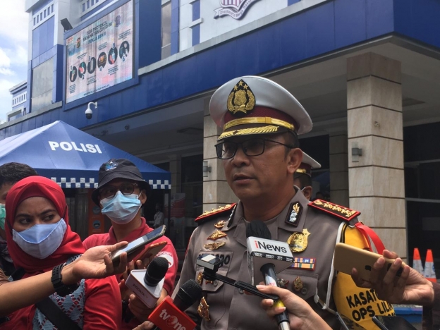 Dirlantas Polda Metro Jaya Kombes Pol Sambodo Purnomo. (Foto ; PMJ/Fjr). 