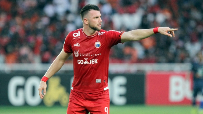 Bomber Persija Jakarta Marko Simic. (Foto: Dok Net/ Shopee)