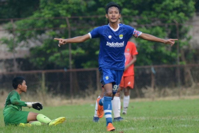 Gelandang muda Persib Bandung Beckham Putra Nugraha. (Foto: Dok Net/ Skor)