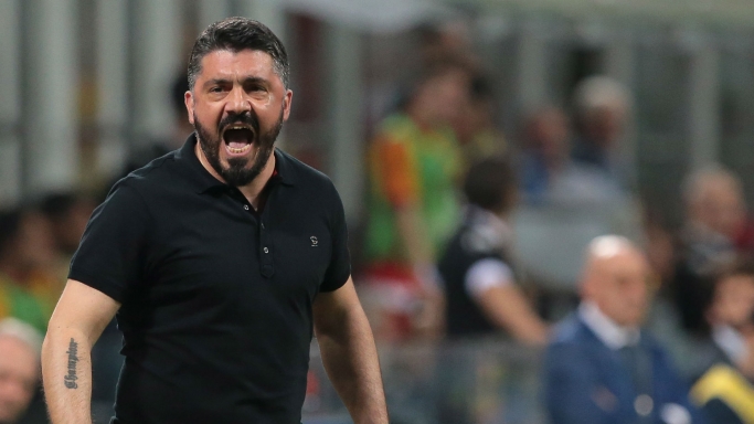 Kemarahan Pelatih Napoli Gennaro Gattuso. (Foto: Dok Net)