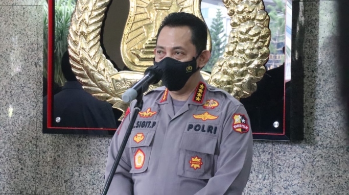 Kapolri Jenderal Pol Listyo Sigit Prabowo. (Foto: PMJ News)