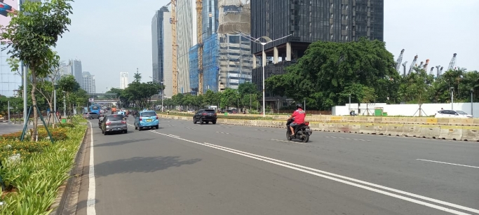 Lalu Lintas Jakarta. (Foto : PMJ/Gtg).