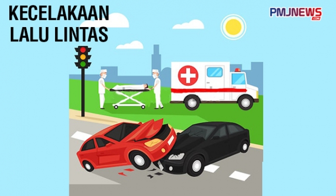 Kecelakaan lalu lintas. (Foto: PMJ News/ Ilustrasi)