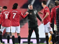 Pelatih Manchester United Ole Gunnar Solskjaer bersama para pemain MU. (Foto: Dok Net)