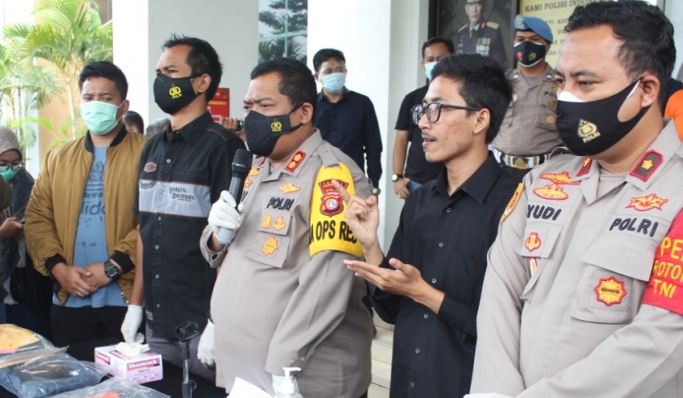 Polres Tangerang Selatan akan berkoordinasi dengan Kedutaan Besar (Kedubes) Jerman terkait dengan kasus pembunuhan WNA. (Foto: PMJ News).