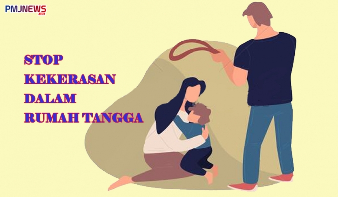 Kasus kekerasan dalam rumah tangga. (Foto: PMJ News).