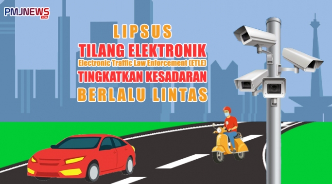 Sistem tilang elektronik resmi diberlakukan serentak di Indonesia. (Foto: PMJ News/Ilustrasi/Hadi).