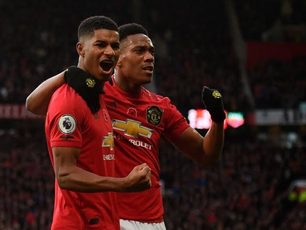 Marcus Rasfhord dan Anthony Martial. (Foto:Dok Net). 