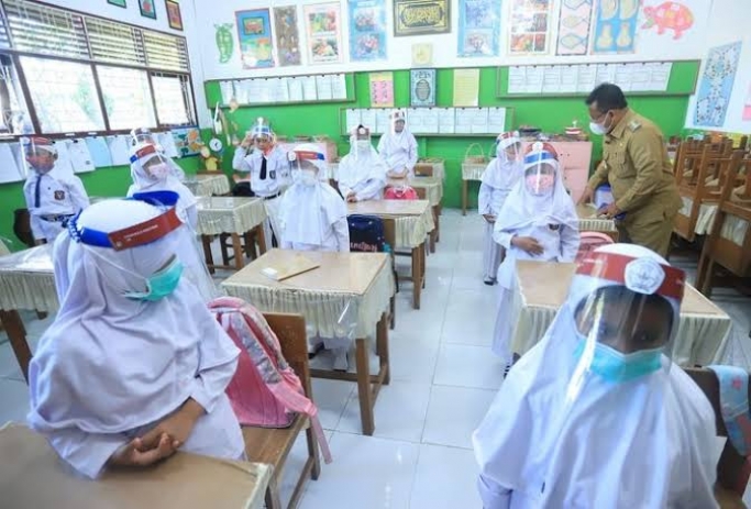 Sekolah tatap muka. (Foto: PMJ News/Dok Net). 