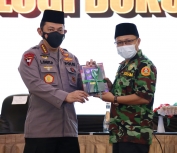 Kapolri Jenderal Pol Listyo Sigit Prabowo menyempatkan hadir dalam acara Tanwir 1 Literasi Kebangsaan Pemuda Muhammadiyah. (Foto: PMJ News). 