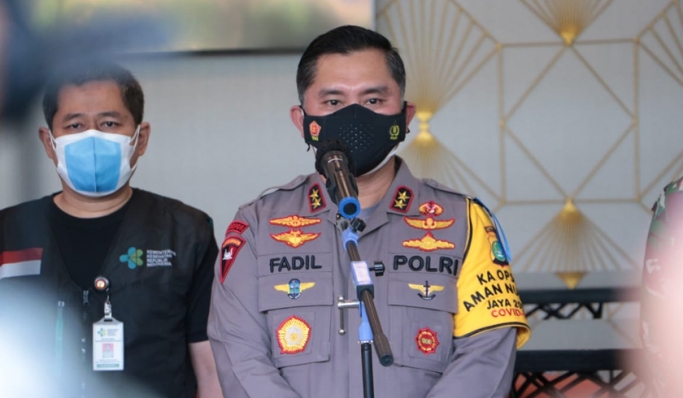 Kapolda Metro Jaya, Irjen Pol Fadil Imran saat memberikan keterangan. (Foto: PMJ News/Yeni).