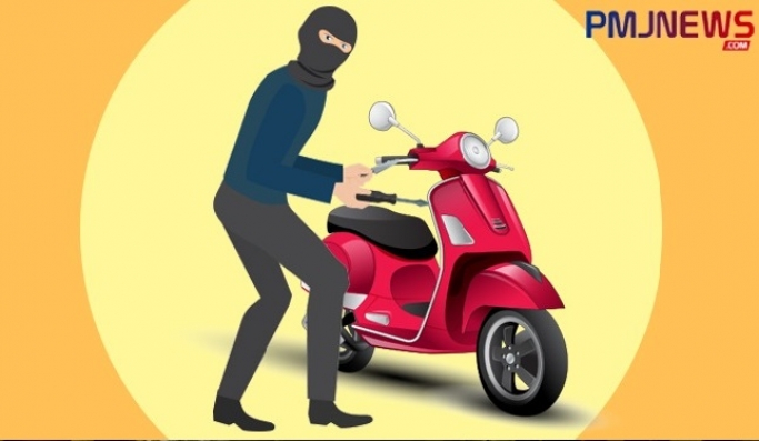 Ilustrasi kasus pencurian sepeda motor. (Foto: Dok PMJ News)