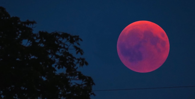 Gerhana Bulan Total. (Foto: Dok Net)