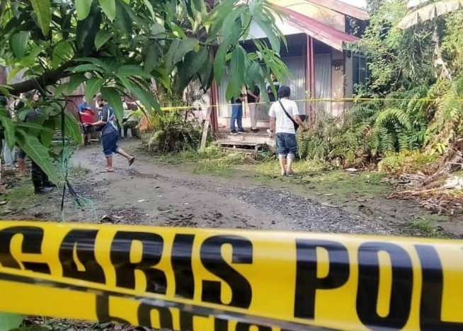 Lokasi ditemukannya mayat tanpa kepala. (Foto: PMJ News/Instagram@humaspoldakalsel)