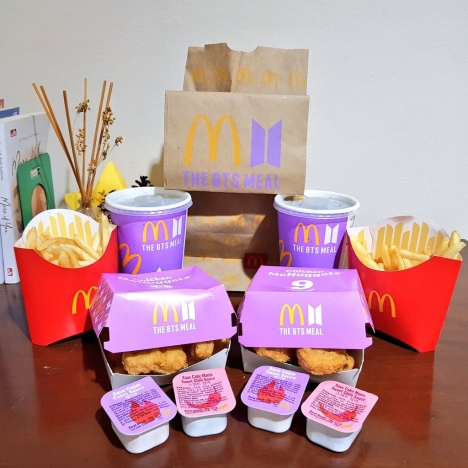 BTS Meal McDonalds. (Foto: Twitter)