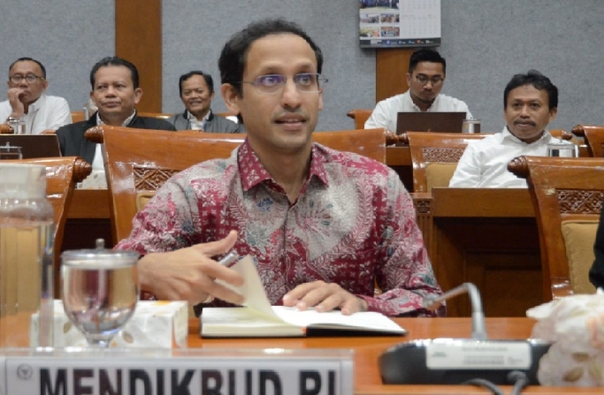 Menteri Pendidikan, Kebudayaan, Riset, dan Teknologi (Mendikbudristek) Nadiem Makarim. (Foto: PMJ News/Dok Net).