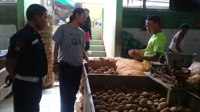 Pasar Tambora Jakarta Barat. (Foto: Dok Net)