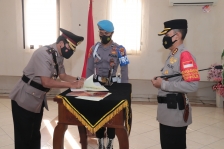 Sertijab di Polres Jakarta Utara. (Foto: PMJ News). 