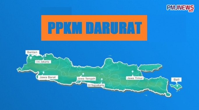 Pemerintah menerapkan Pemberlakuan Pembatasan Kegiatan Masyarakat (PPKM) Darurat di Jawa - Bali. (Foto: PMJ News/Ilustrasi/Hadi).