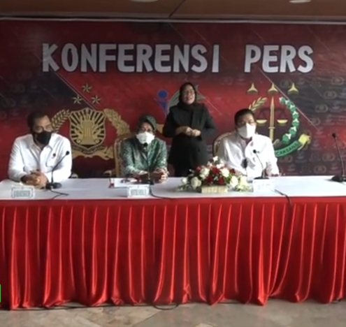 Penghargaan tersebut diberikan sebagai bentuk apresiasi Kemensos kepada aparat penegak hukum. (Foto: YouTube Kemensos)