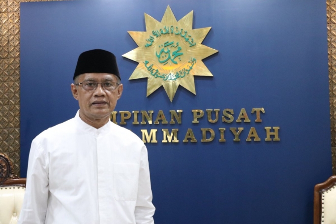 Ketua Umum Pimpinan Pusat Muhammadiyah Haedar Nashir. (Foto: Twitter).