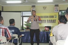 Kunjungan kerja Kapolres Metro Jakarta Barat Kombes Pol Ady Wibowo. (Foto: PMJ News). 