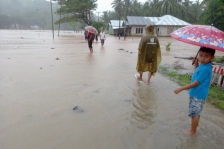 Banjir di Gorontalo Utara. (Foto: Dok Net/ Istimewa)