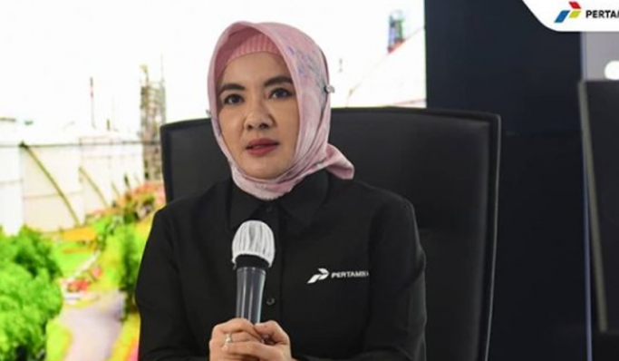 Direktur Utama PT Pertamina (Persero), Nicke Widyawati saat memberikan keterangan. (Foto: PMJ News/Instagram @pertamina).