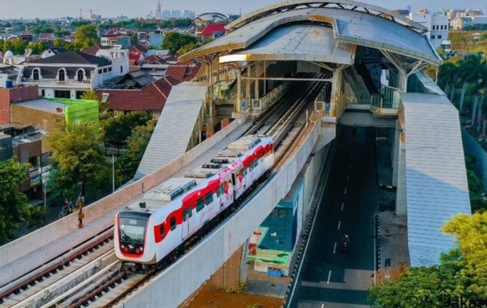LRT Jabodebek akan beroperasi tanpa masinis. (Foto: PMJ News/Instagram @lrtjkt).