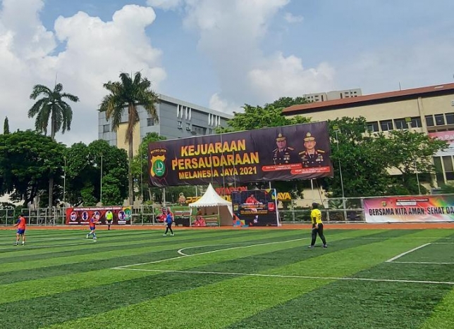 Futsal Cup Piala Kapolda Metro. (Foto: PMJ/Yeni). 