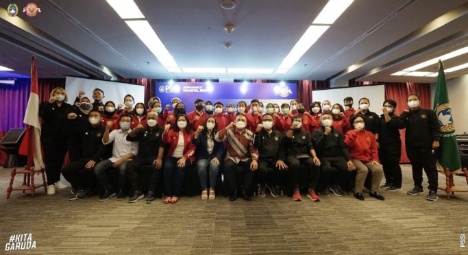 Timnas wanita Indonesia. (Foto: Instagram PSSI)