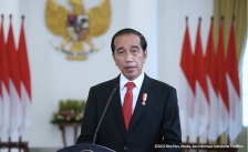 Presiden Jokowi saat memberikan arahan. (Foto: PMJ News/YouTube Setpres)