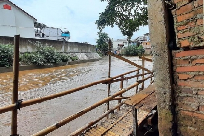 Banjir di Kampung Melayu. (Foto: Dok Net)