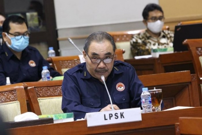 Ketua LPSK Hasto Atmojo Suroyo. (Foto: Dok Net)