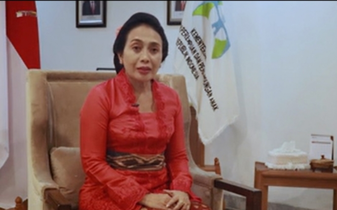 Menteri PPPA, Bintang Puspayoga. (Foto: PMJ News/Polri TV)