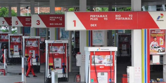 Tempat pengisian BBM. (Foto: Setkab)