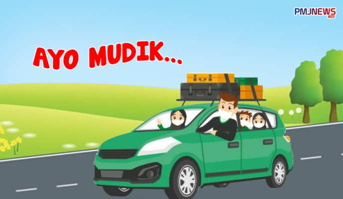 Perjalanan mudik Lebaran. (Foto: PMJ News/Ilustrasi/Hadi)