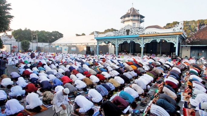 Sholat Ied. (Foto: Dok Net/ Istimewa)