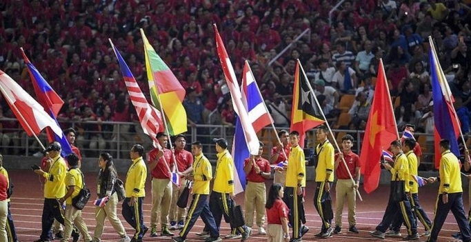 Pembukaan SEA Games di Vietnam. (Foto: Dok Net/ Istimewa)