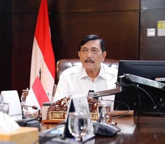 Menteri Koordinator bidang Kemaritiman dan Investasi (Menko Marves) Luhut Binsar Pandjaitan. (Foto: PMJ/Instagram).